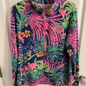 Lillly Pulitzer Luxletic Pullover - EUC